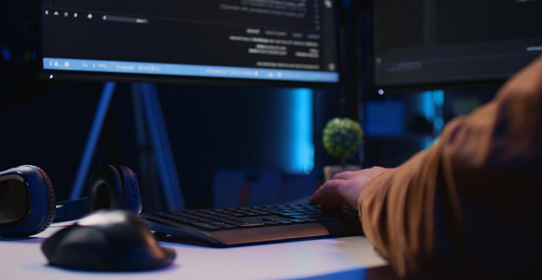 Social casino game development workspace